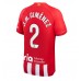 Atletico Madrid Jose Gimenez #2 Voetbalkleding Thuisshirt 2023-24 Korte Mouwen